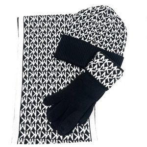 Michael Kors Boxed Scarf, Hat and Glove set